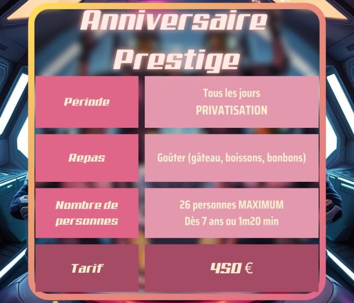 Prestige anniv V2345